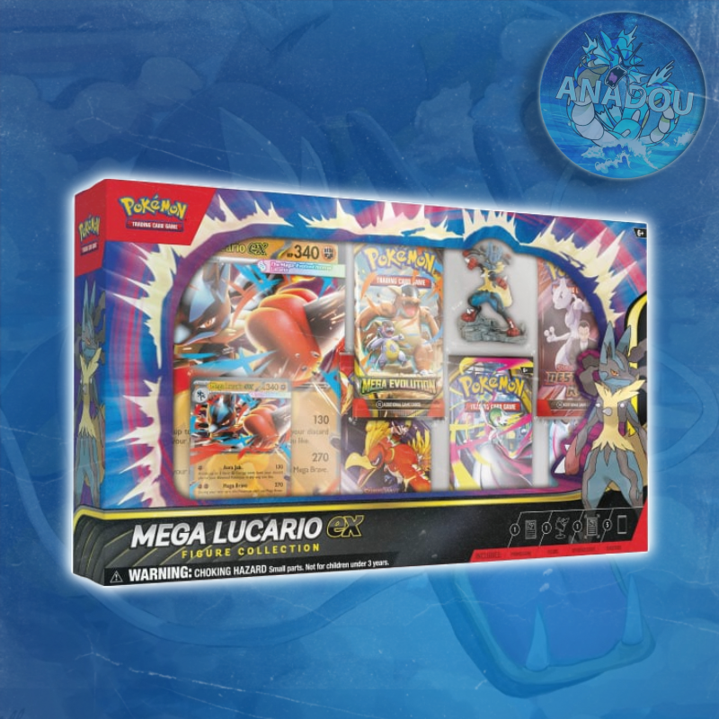 COFFRET FIGURINE - MEGA LUCARIO EX