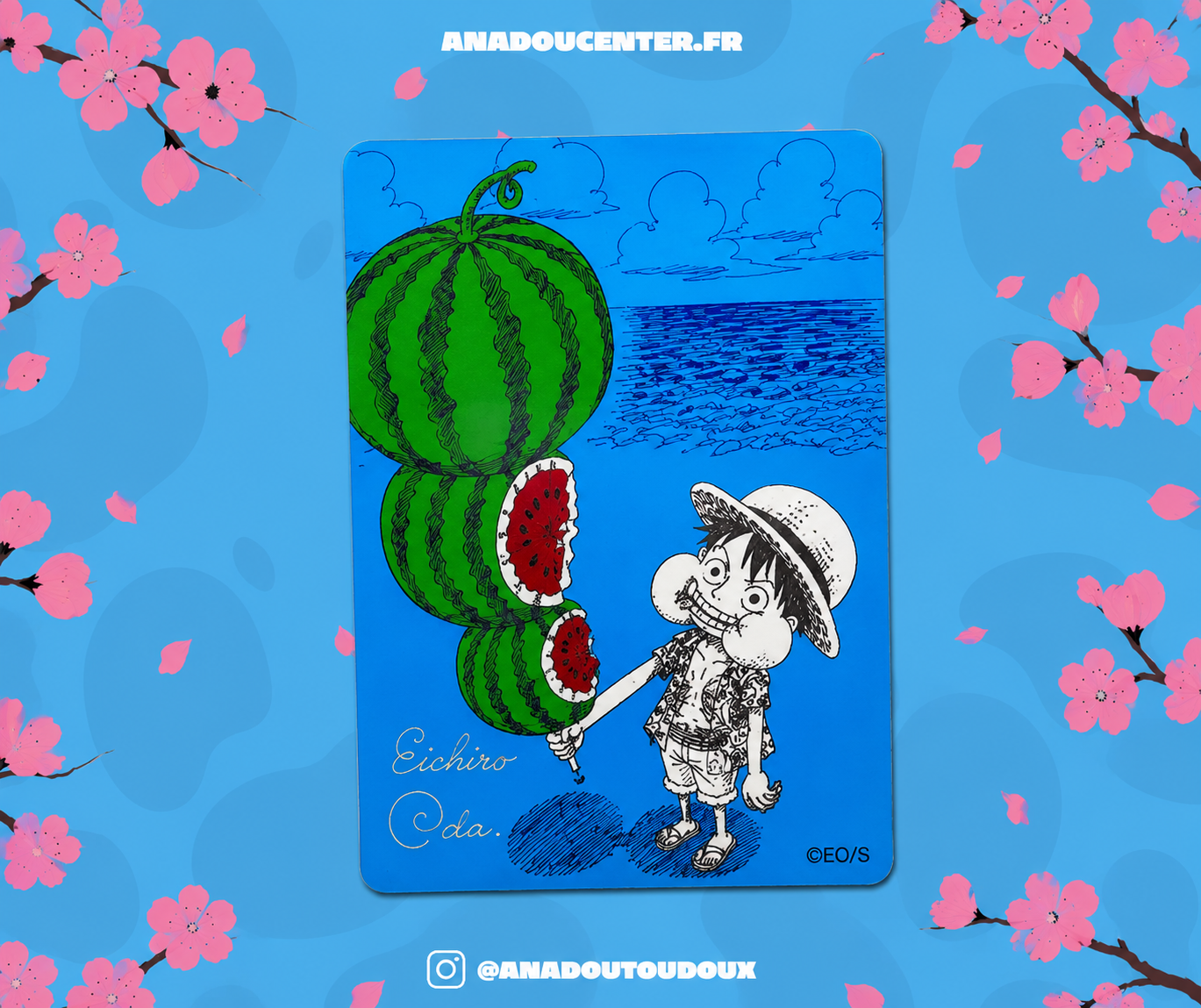 MONKEY D Luffy NatsuComi 2026 Metakira Card (Eiichiro Oda Summer Comics Fair Promo) [JPN] ONE PIECE