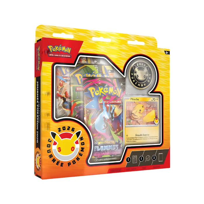 Coffret Pokémon Day 2026 30 Ans Pikachu