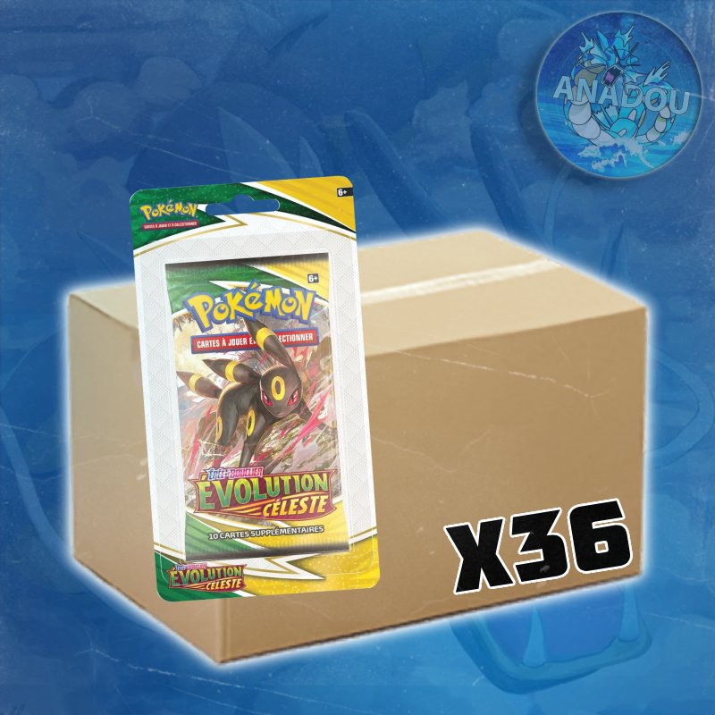 Case de blisters Pokémon évolution Céleste [EB7]