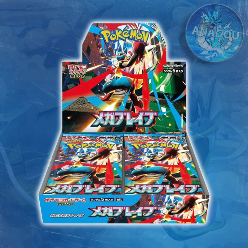 Display Pokémon Méga Brave [M1L] - Édition Japonaise (Scellé / Shrink)