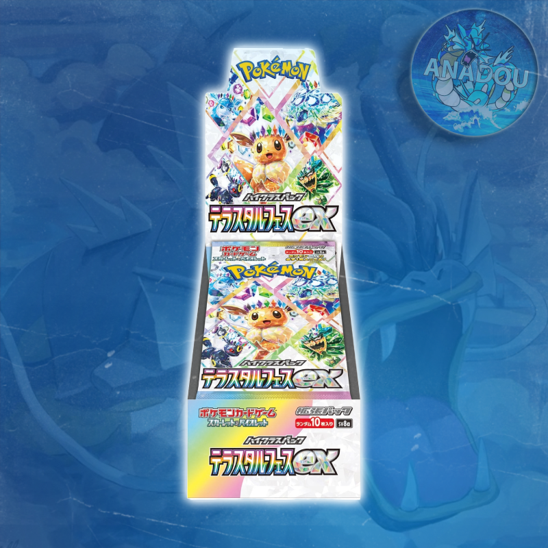 Display Pokémon Terastal Festival EX [SV8A] - Édition Japonaise (Scellé / Shrink)