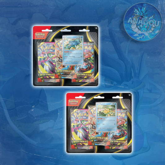 TRIPACK - ME01 (modèle aléatoire)